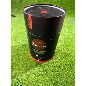 Asobu Pour Over Insulated Coffee Maker Silver Black PO300